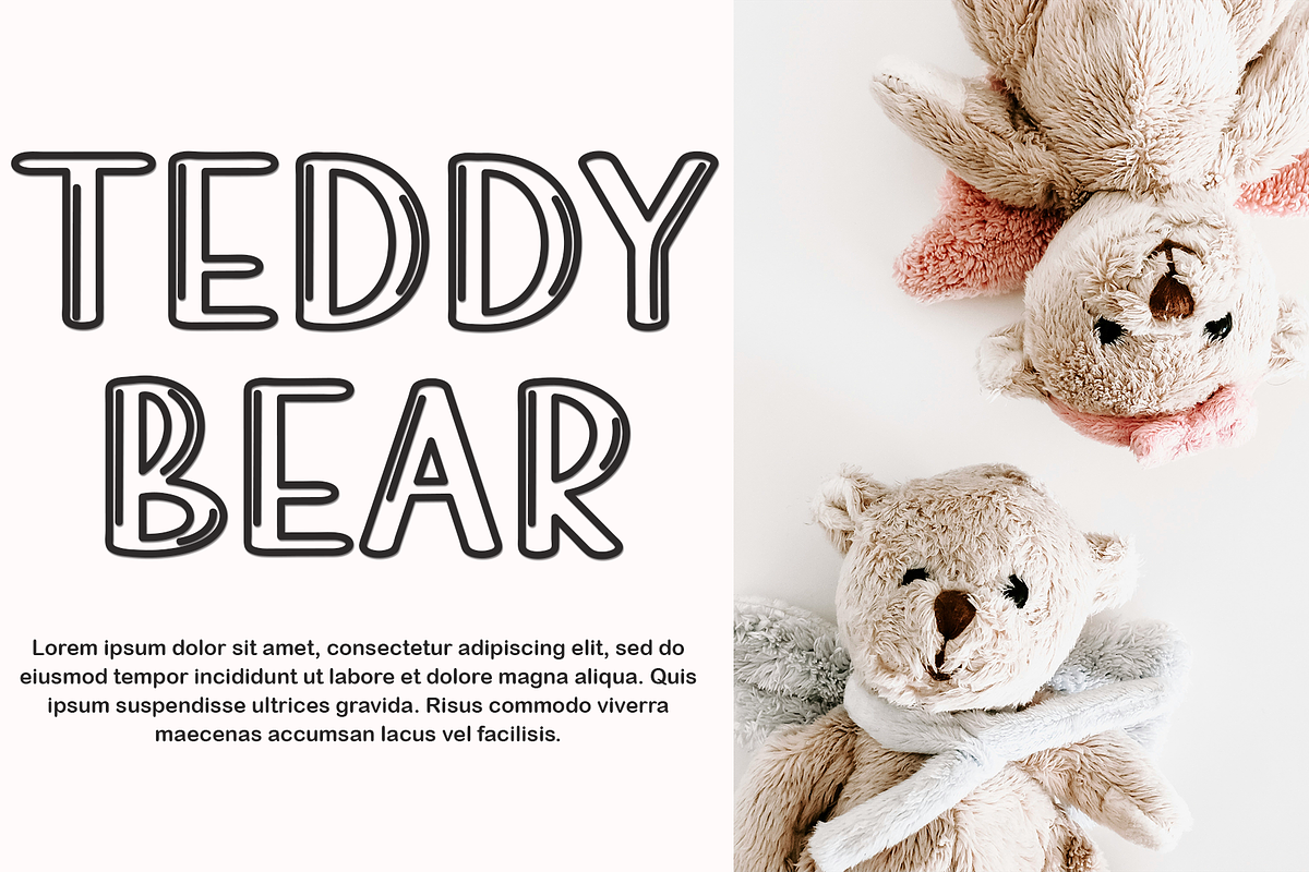 Cute lovely, a Serif Font by FreshTypeINK (Photo 3 of 8)