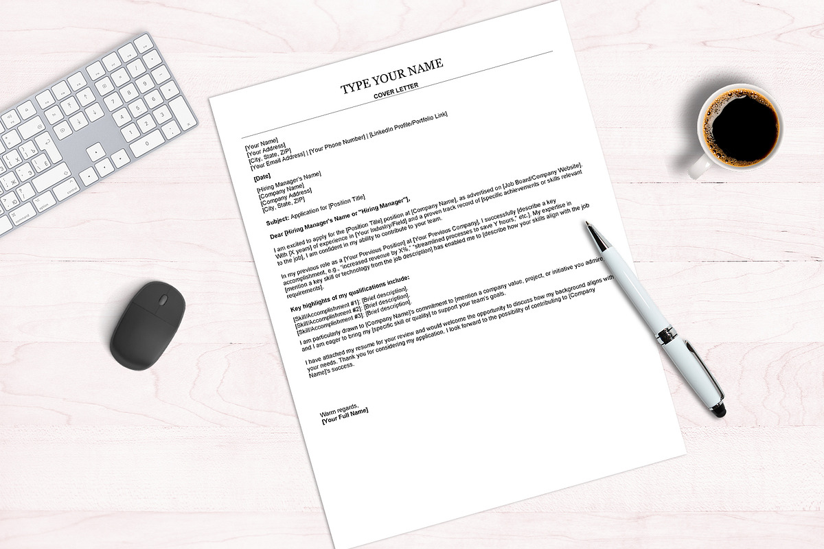 ATS resume template | MS Word, docs preview 5