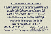 Killebrew Single | Athletic Typeface, a Blackletter Font by StudioWorks (Thumbnail 6 of 6)