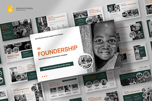 Non-Profit & Charity Google Slides, a Presentation Template by fluffstudio