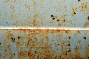 Rusty Van Texture - Rust and White