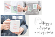 11oz Ceramic Mug Starting Kit Bundle, a Product Mockup by Inspire Mockups (Thumbnail 4 of 8)