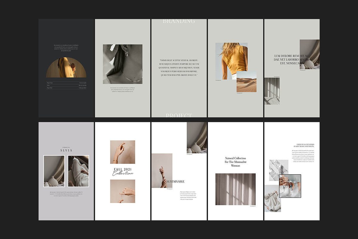SLVIA I Instagram Carousels I Canva, a Social Media Template by Studio Brand (Photo 12 of 23)