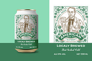 Beer Can Design, a Branding & Logo Template by Shwet Art (Thumbnail 3 of 7)