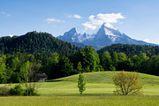 View at the Watzmann from Bischofswiesen, a Nature Photo by John Stuij Photography (Thumbnail 3 of 3)