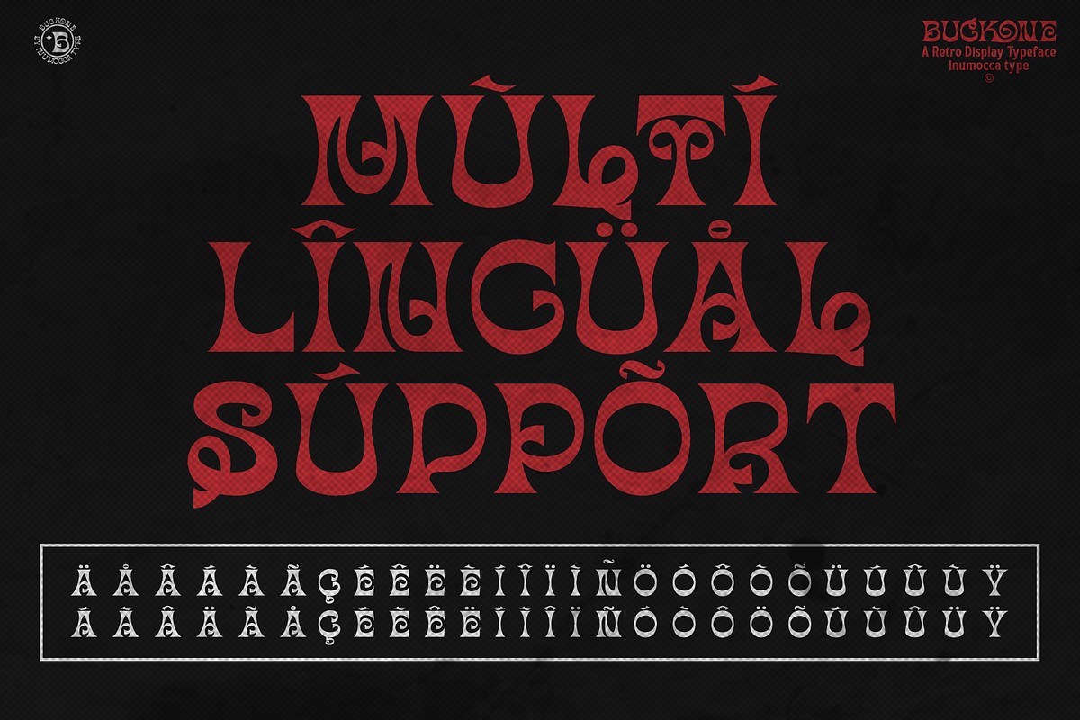 BuckOne, a Serif Font by inumocca_type (Photo 12 of 14)
