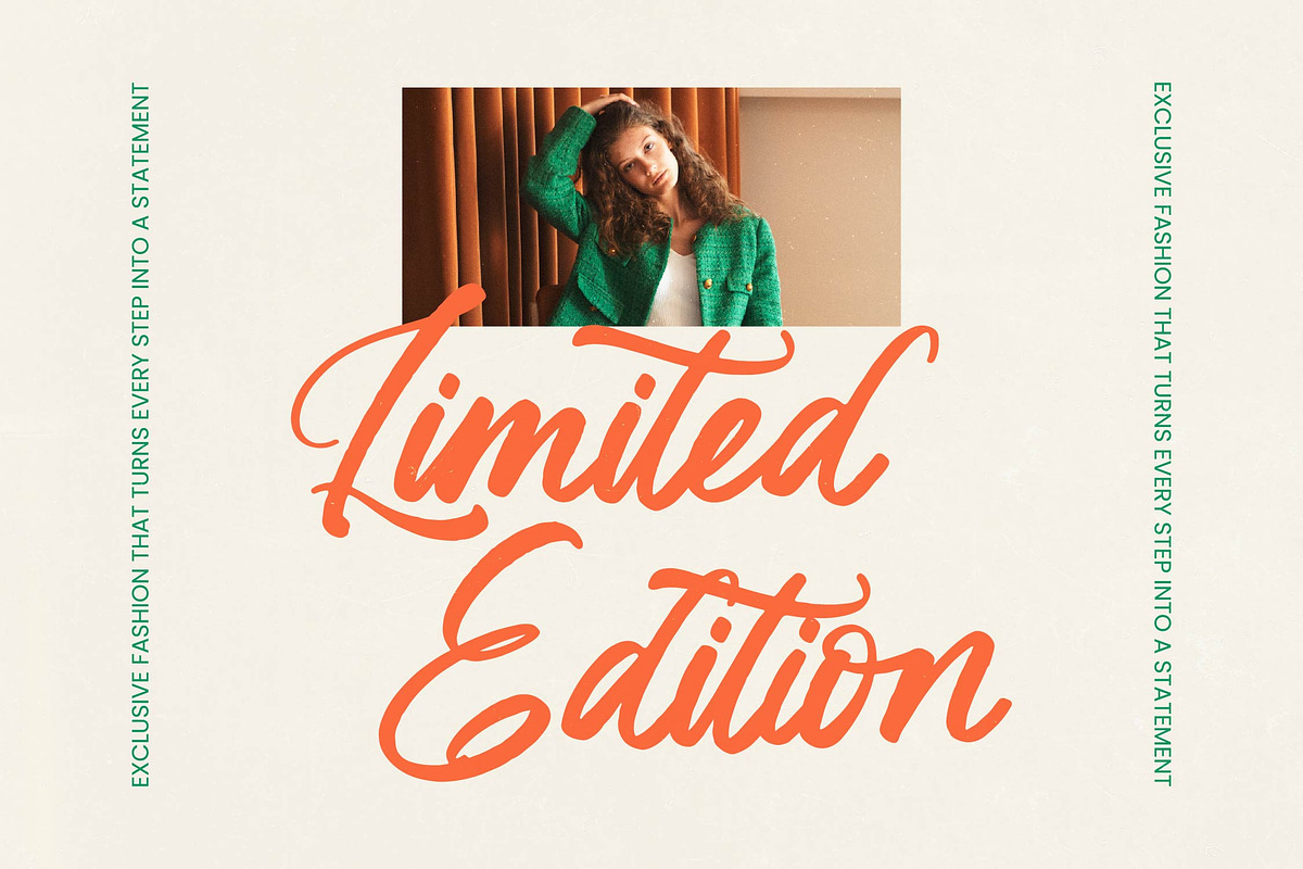 Klaribela - Bold Calligraphy Font, a Script Font by Letterena Studios Script (Photo 7 of 10)