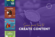 Fashion Sale Content Instagram Posts, a Social Media Template by emcrea (Thumbnail 4 of 9)