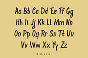 Winflo Handwritten Font, a Sans Serif Font by Mr.Typeman (Thumbnail 2 of 9)