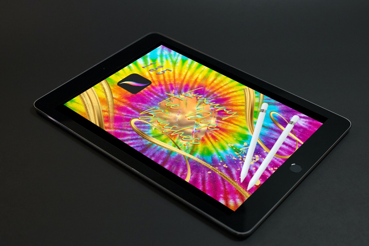 135 Luxury Tie Dye Brushes, a Brush Add-On by Manifesto Design Gallery (Photo 3 of 26)