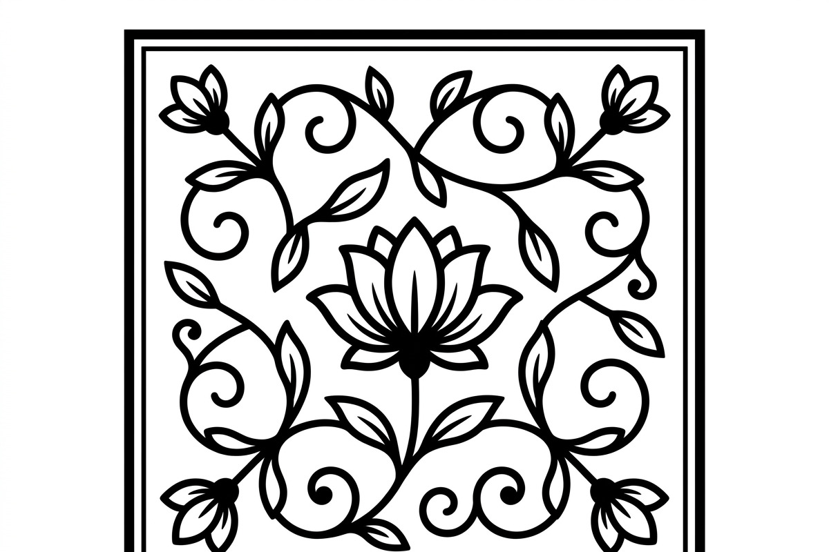 50 Elegant Floral Ornament Bundle, a Decorative Illustration by Amazin_art (Photo 4 of 29)