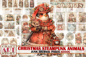 Christmas Steampunk Animals ADDON