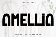 Amellia, a Script Font by FreshTypeINK (Thumbnail 1 of 7)