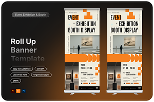 Event Exhibition & Booth Display, a Print Template by Annora Studio