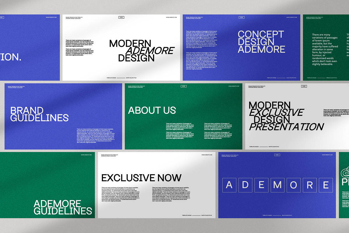 Ademore Google Slide Presentation, a Presentation Template by slidenotion (Photo 6 of 7)