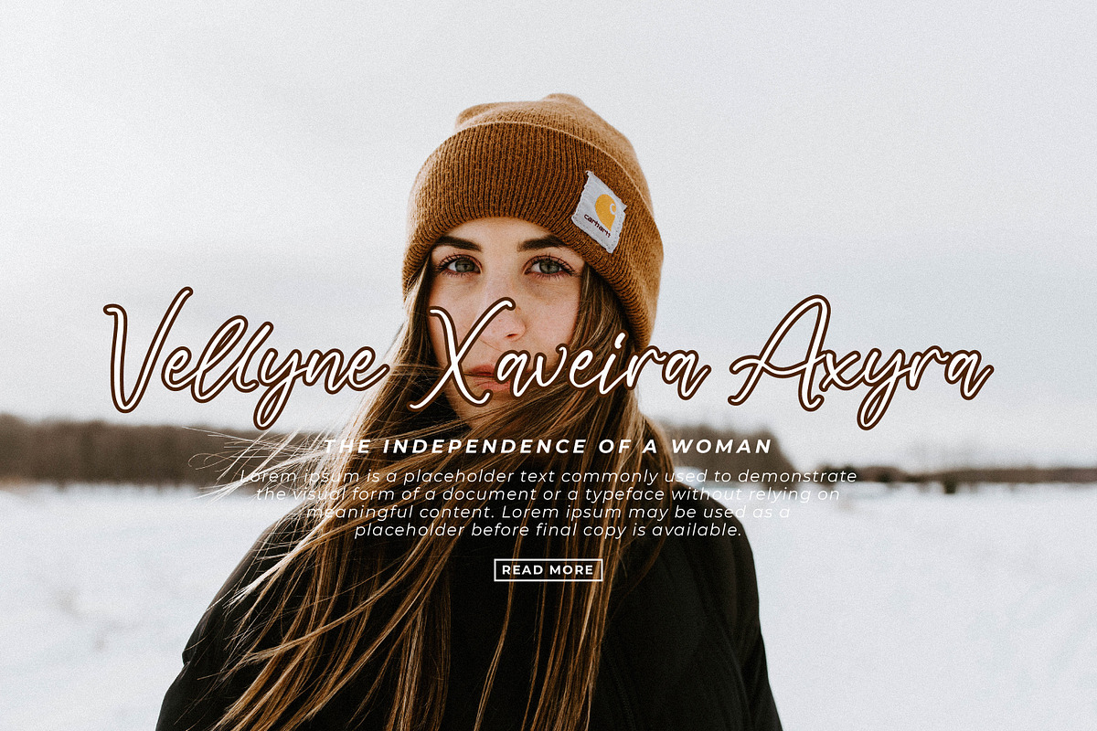 Mattenlly, a Handwritten Font by Integritype Studio (Photo 7 of 15)