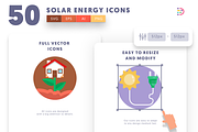 50 Solar Energy Icons, an Icon by Dighital (Thumbnail 7 of 10)