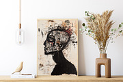 Boom Bap Skull Wall Art, an Illustration by PrintablesByFranklyn (Thumbnail 5 of 6)