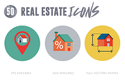 50 Real Estate Icons, an Icon by Dighital (Thumbnail 2 of 6)