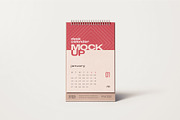 Vertical Desk Calendar Mockup Set, a Print Template by mockupatelier (Thumbnail 7 of 11)