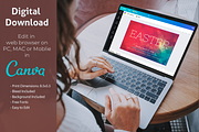 Easter Sunday Church Mailer | Canva, a Flyer Template by loswl (Thumbnail 2 of 8)