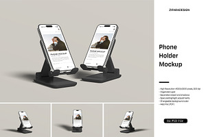 Phone Holder Mockup