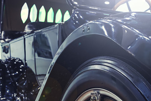 Style antique car with toning and light featuring fashion, car, and design