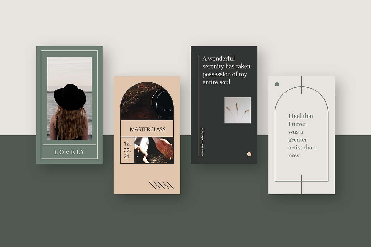 Arch Instagram Stories Template, a Social Media Template by Wild Ones (Photo 5 of 6)