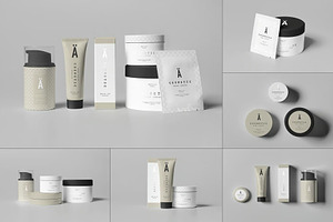 Cosmetic Mockup, a Product Mockup by DesignRushMarket