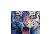Majestic Tiger Art Set, an Animal Illustration by pictures for you (Thumbnail 4 of 22)