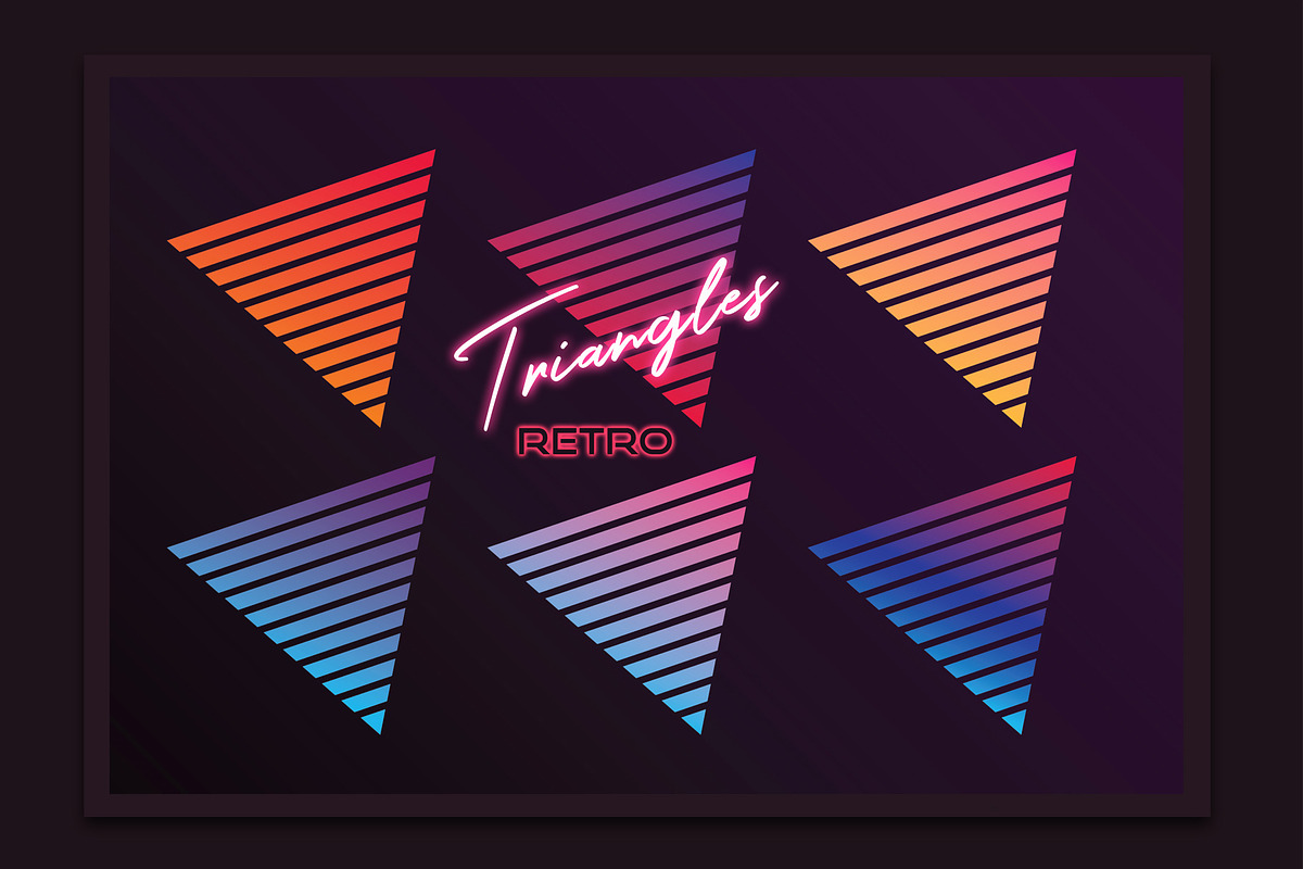 1980s Synthwave Toolkit, an Illustration by Polar Vectors (Photo 5 of 18)