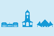 Oceanian Capital Landmarks, an Illustration by Jozsef Balazs-Hegedus (Thumbnail 2 of 3)