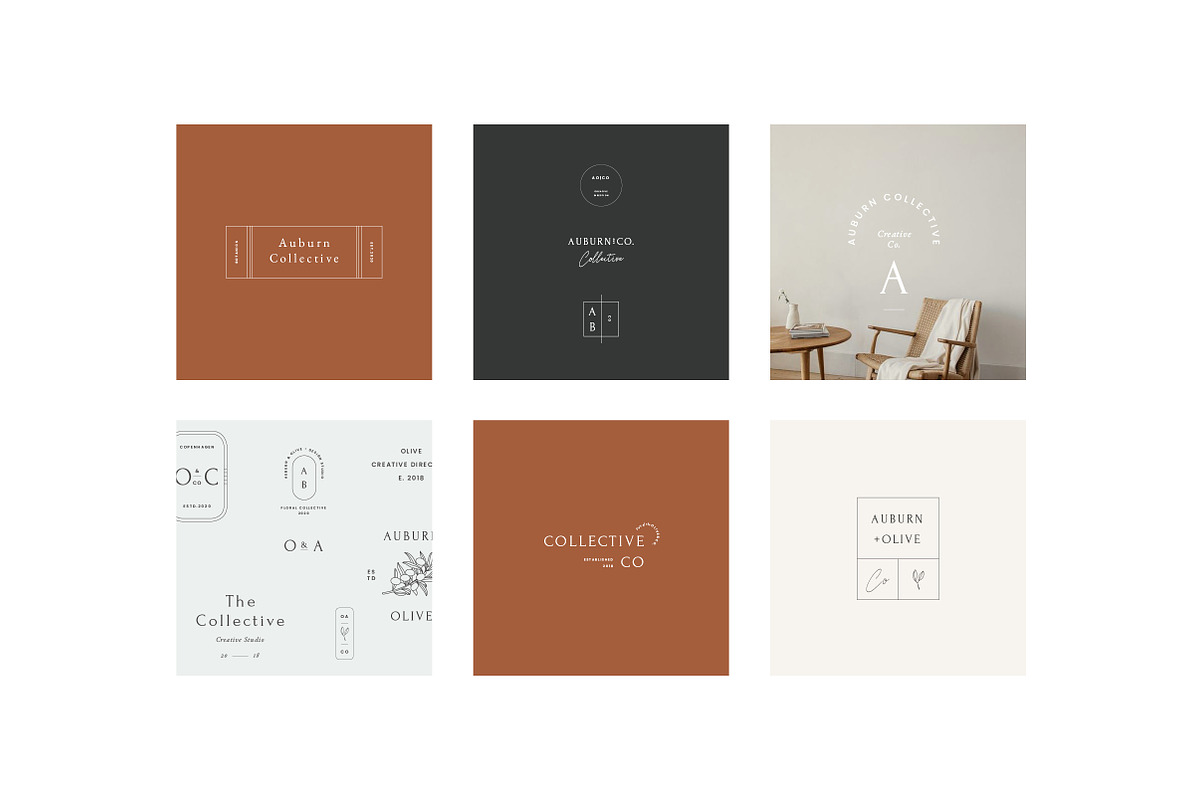 Auburn Logo Kit, a Branding & Logo Template by Studio Standard (Photo 3 of 12)