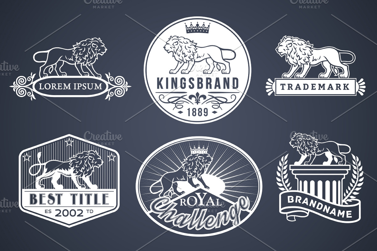 Lion Labels, a Branding & Logo Template by daseugen (Photo 3 of 5)