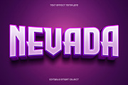 Nevada Text Effect, a Layer Style Add-On by dokudokunomi (Thumbnail 1 of 4)