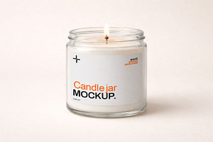 Candle Jar Mockup, a Packaging Mockup by Templeste