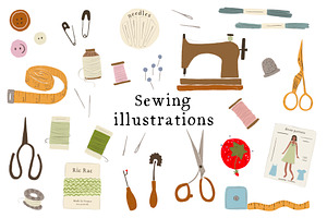 Sewing Illustrations