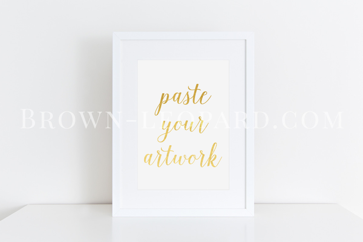 A4 Clean frame mockup bundle (44), a Print Template by BrownLeopard (Photo 9 of 10)