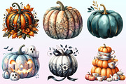 Pumpkin with Pattern Clipart, a Graphic by CitraGraphics (Thumbnail 4 of 4)