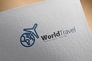 World Travel Logo | Branding & Logo Templates ~ Creative Market