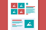 Wireframe Landing Layout, a Landing Page Template by MightyDesign (Thumbnail 5 of 9)