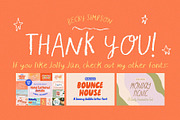 Jolly Jan • Crayon Handlettered Font, a Font by Becky Simpson (Thumbnail 15 of 15)