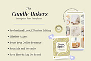 Candle Maker Instagram Post Template, a Social Media Template by Hell Yeah Designs (Thumbnail 9 of 10)