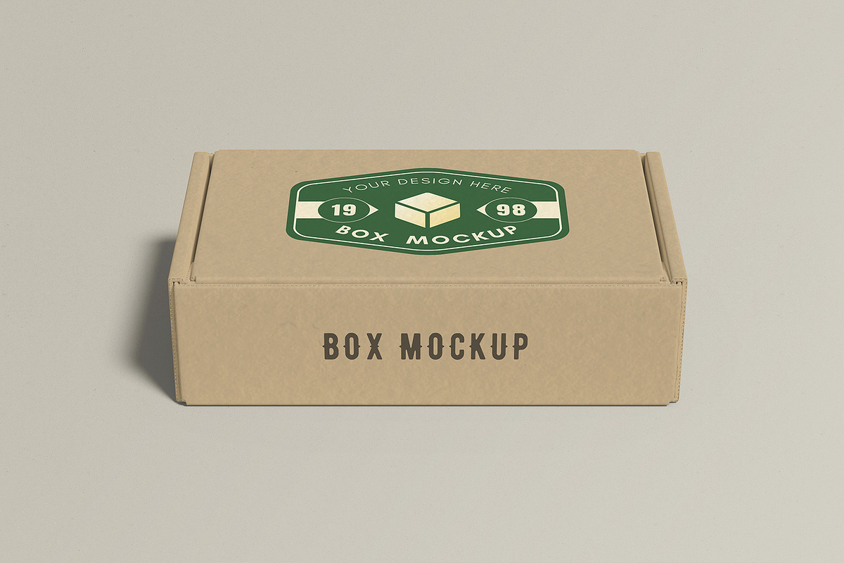 Box Mockup, a Cups & Container Mockup by graphictime (Photo 6 of 15)