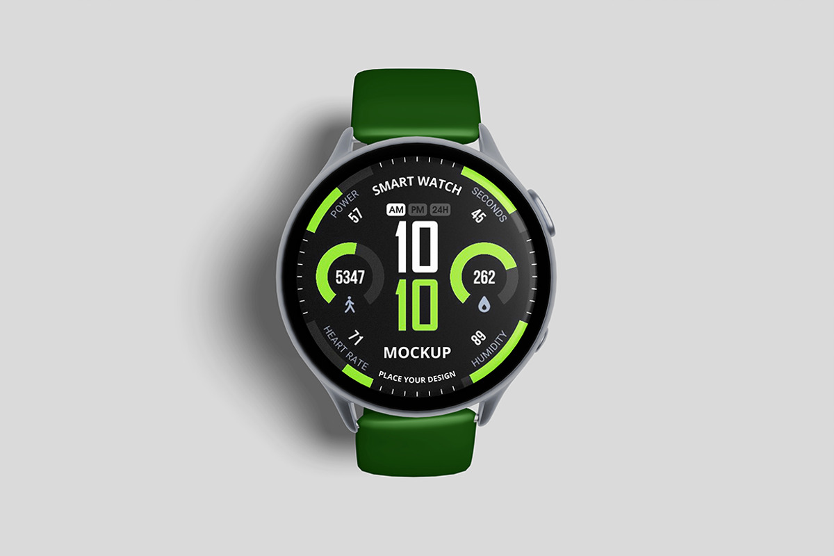 Smartwatch Mockup, a Product Mockup by bimockup (Photo 2 of 6)