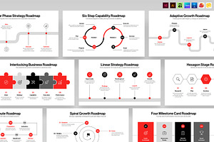 Roadmap Timeline Infographic Present