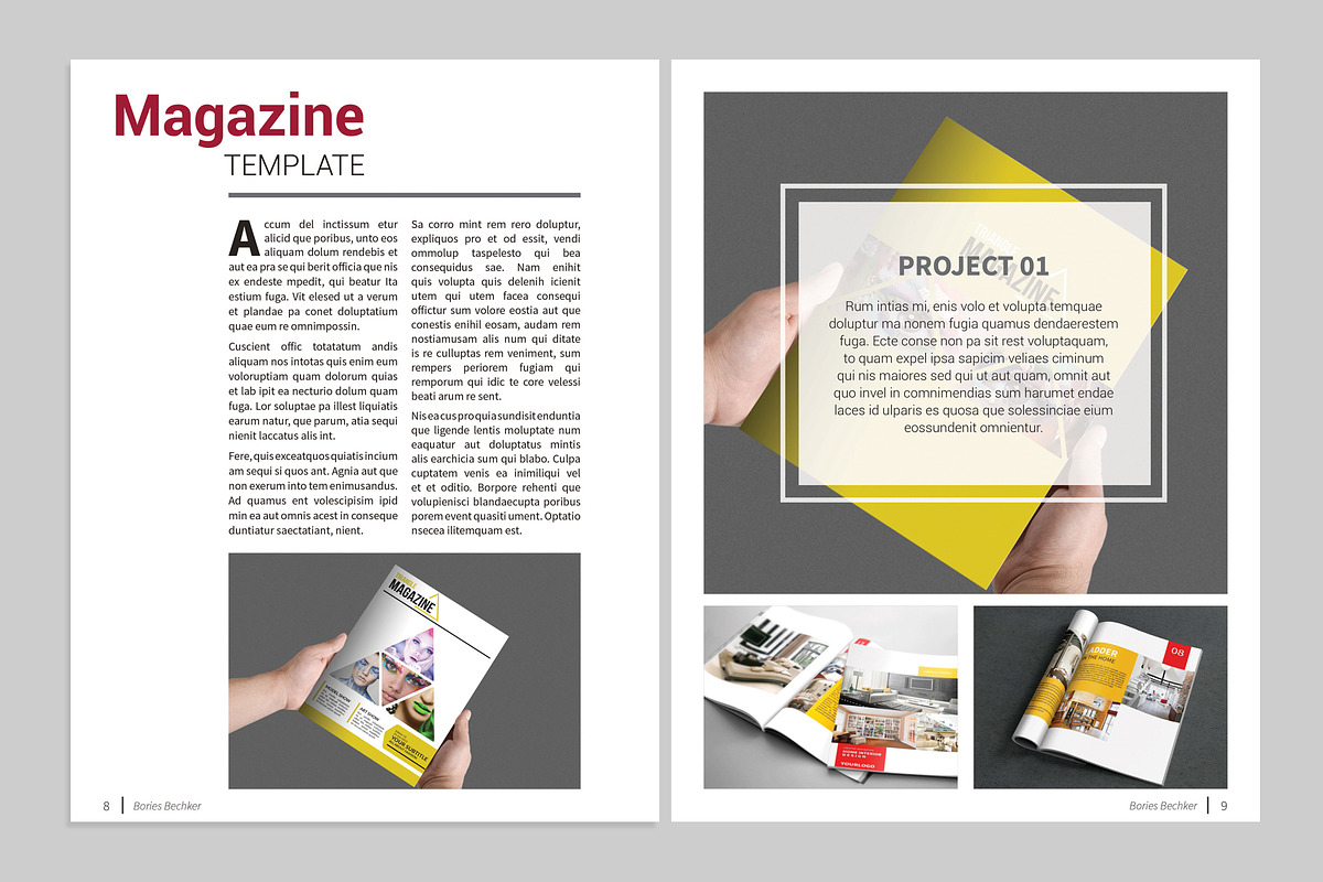 Creative Portfolio, a Brochure Template by BoriesBechker (Photo 5 of 13)