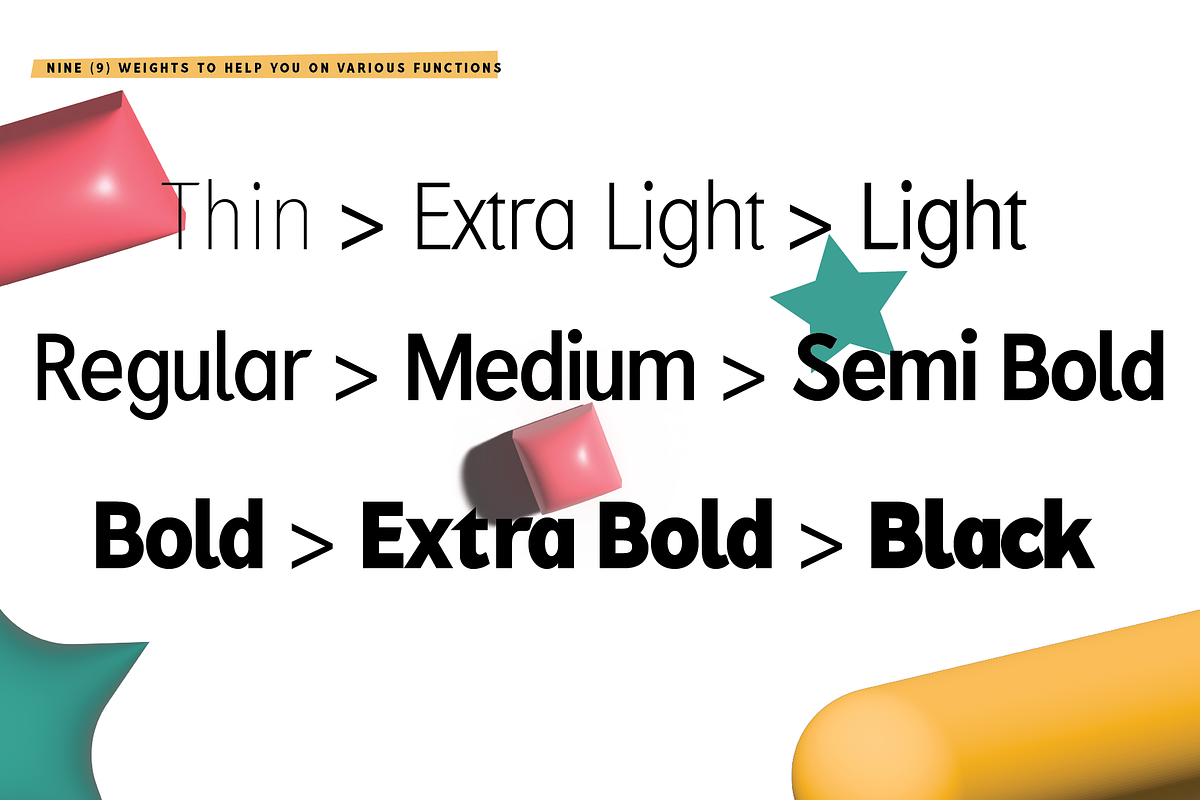 Katuwang Sans - Geometric Font, a Font by Lurinzu Studios (Photo 4 of 13)