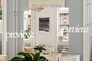 LENIS ROOM Natural Frame Mockup Set, a Household Mockup by Stykke Studio (Thumbnail 14 of 58)