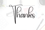 Wednesday | Script Font, a Handwritten Font by Scratchones (Thumbnail 9 of 9)